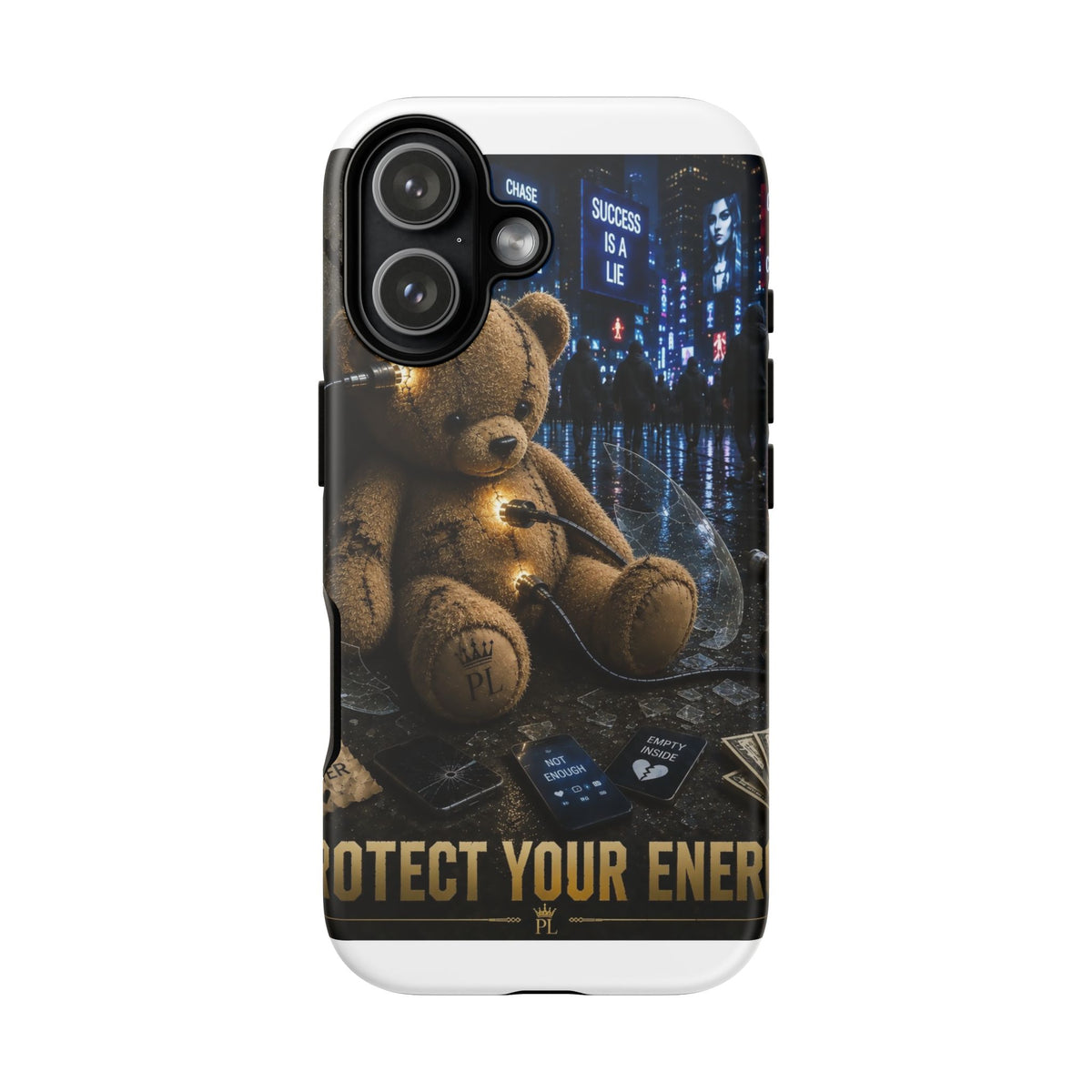 Plug Life Protect Your Energy Phone Case — Premium Collection iPhone & Android Case