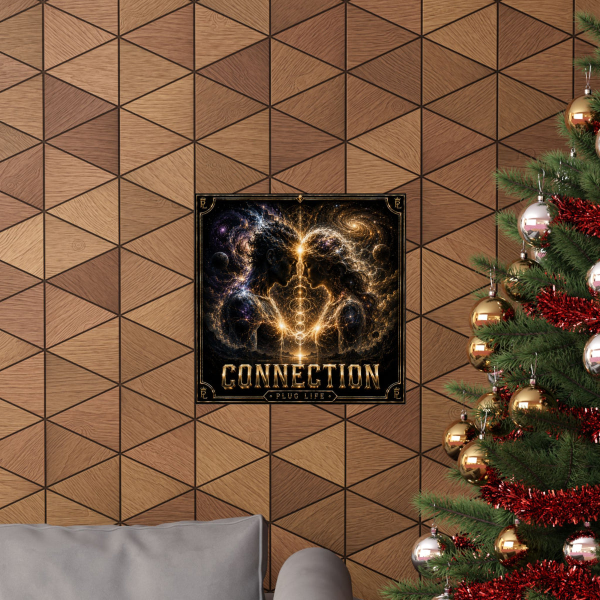 Plug Life Connection Poster — Premium Collection Wall Art