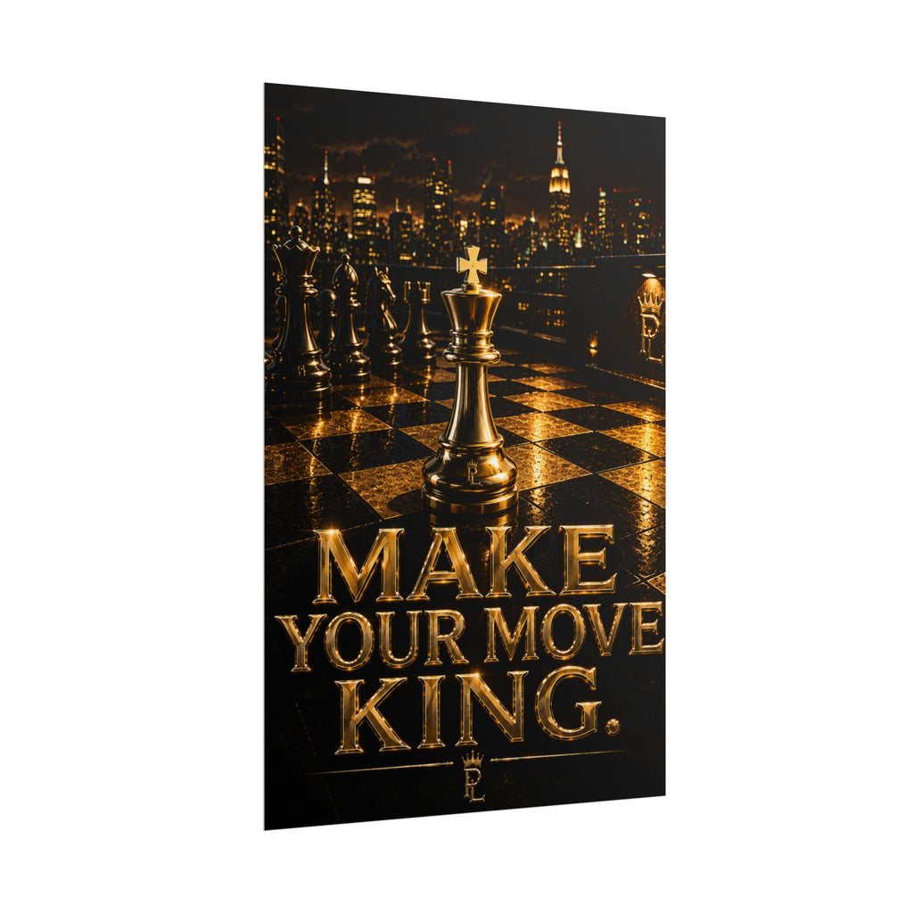 Plug Life Make Your Move King Poster — Premium Collection Wall Art