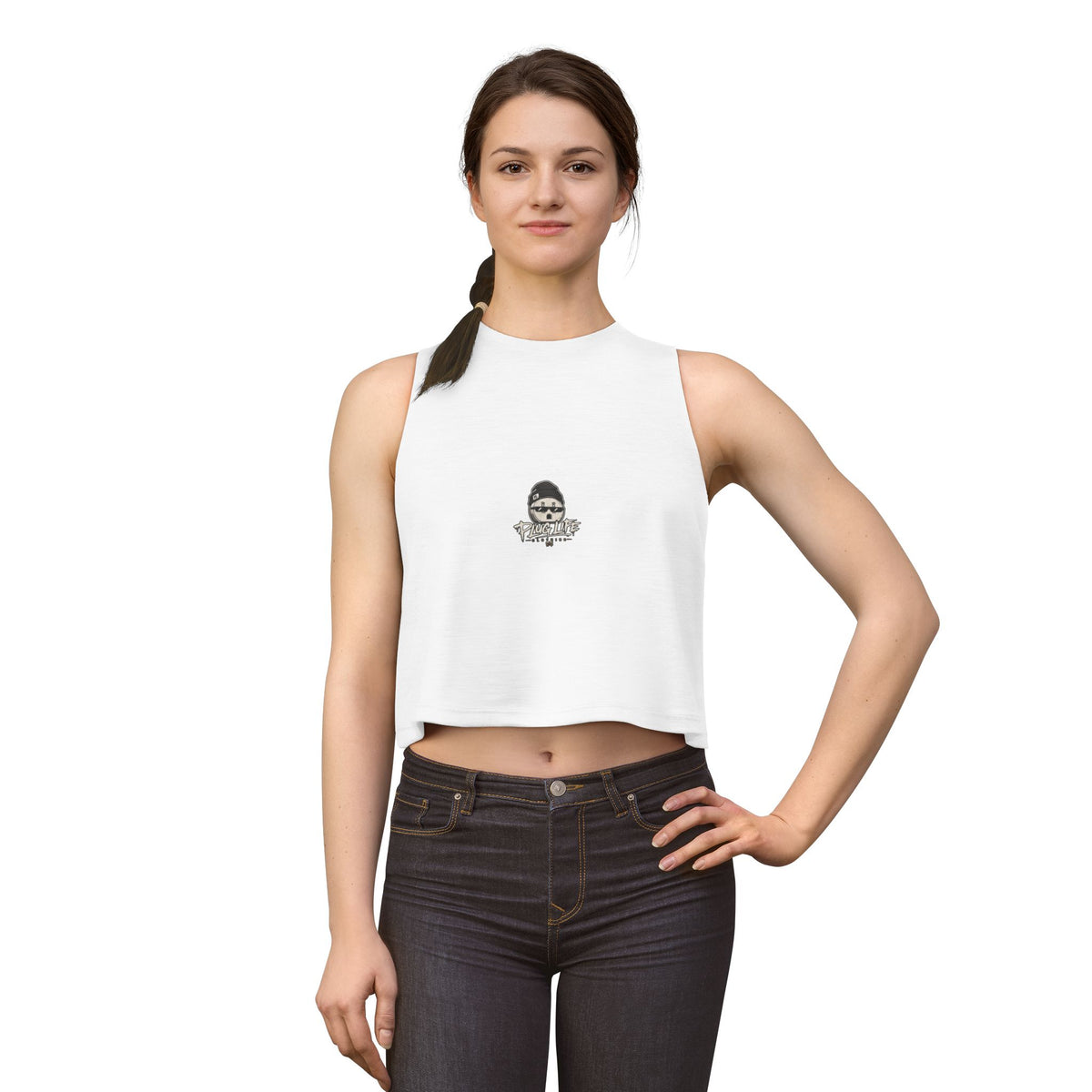 Plug Life Classic Logo Women's Crop Top