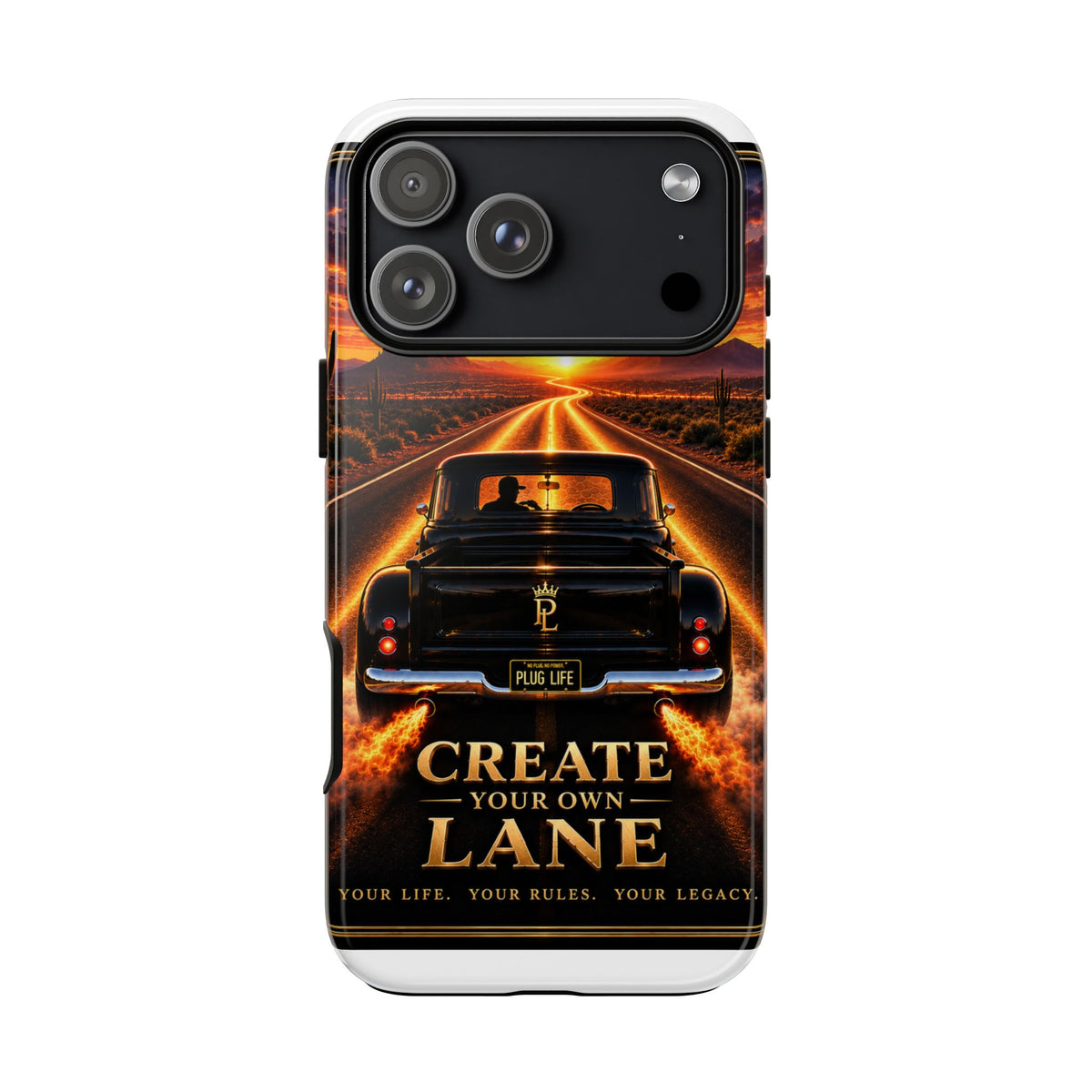 Plug Life Create Your Own Lane Phone Case — Premium Collection iPhone & Android Case