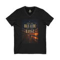 Plug Life Walk Alone V-Neck — Premium Collection Ladies V-Neck Tee
