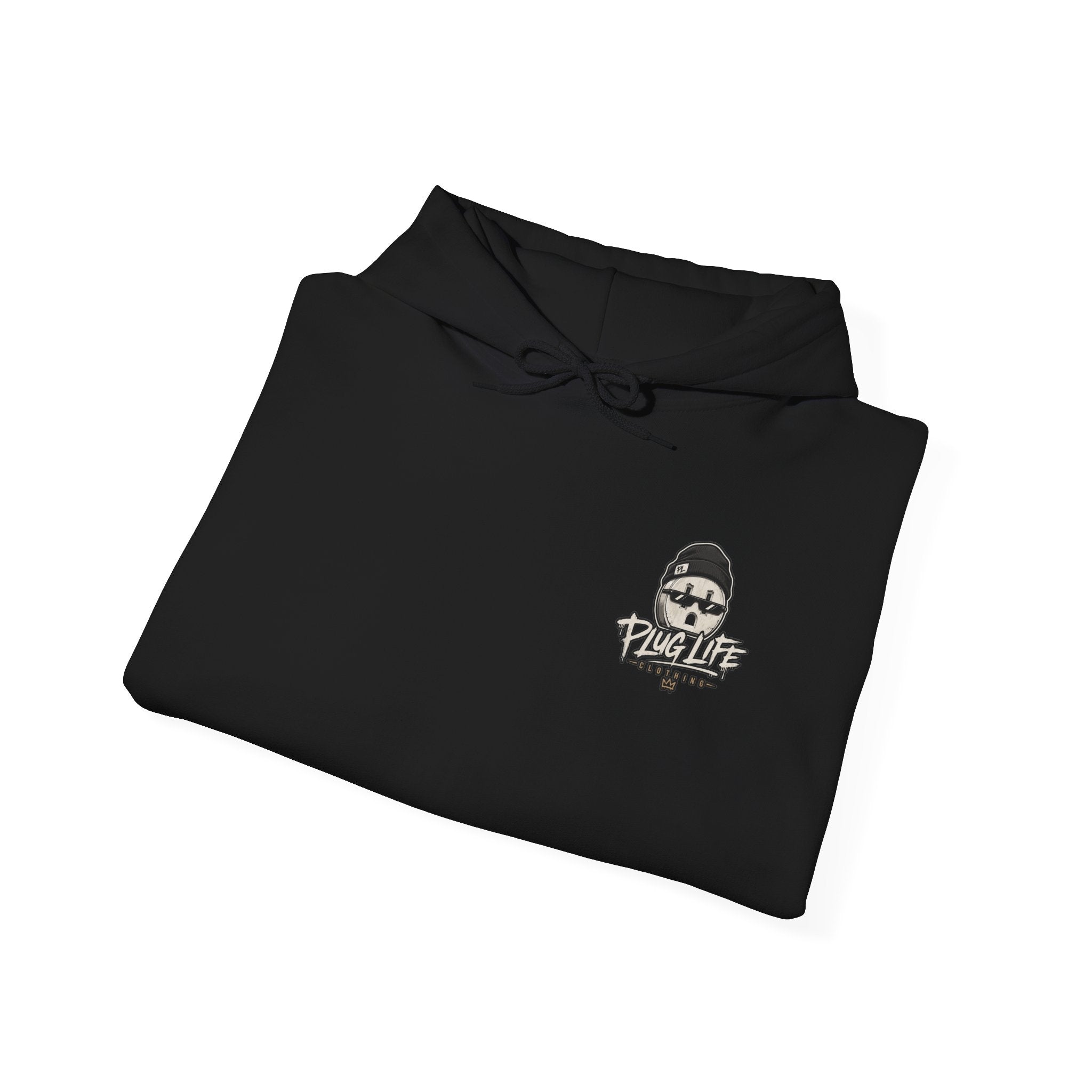 Plug Life Built On Vision Hoodie — Motivational Graphic Sweatshirt