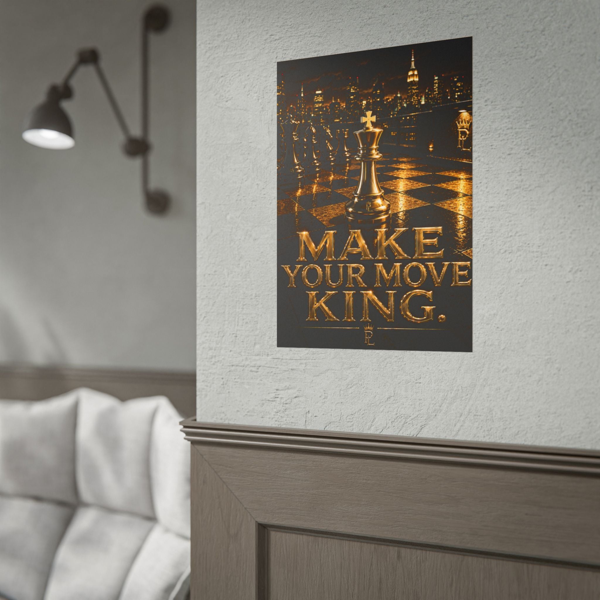 Plug Life Make Your Move King Poster — Premium Collection Wall Art
