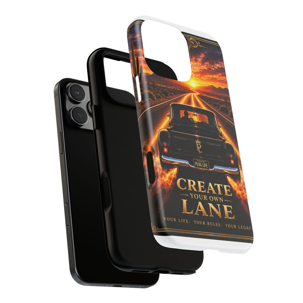 Plug Life Create Your Own Lane Phone Case — Premium Collection iPhone & Android Case