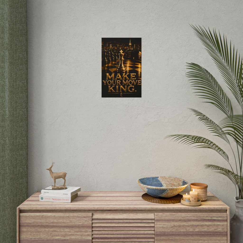 Plug Life Make Your Move King Poster — Premium Collection Wall Art