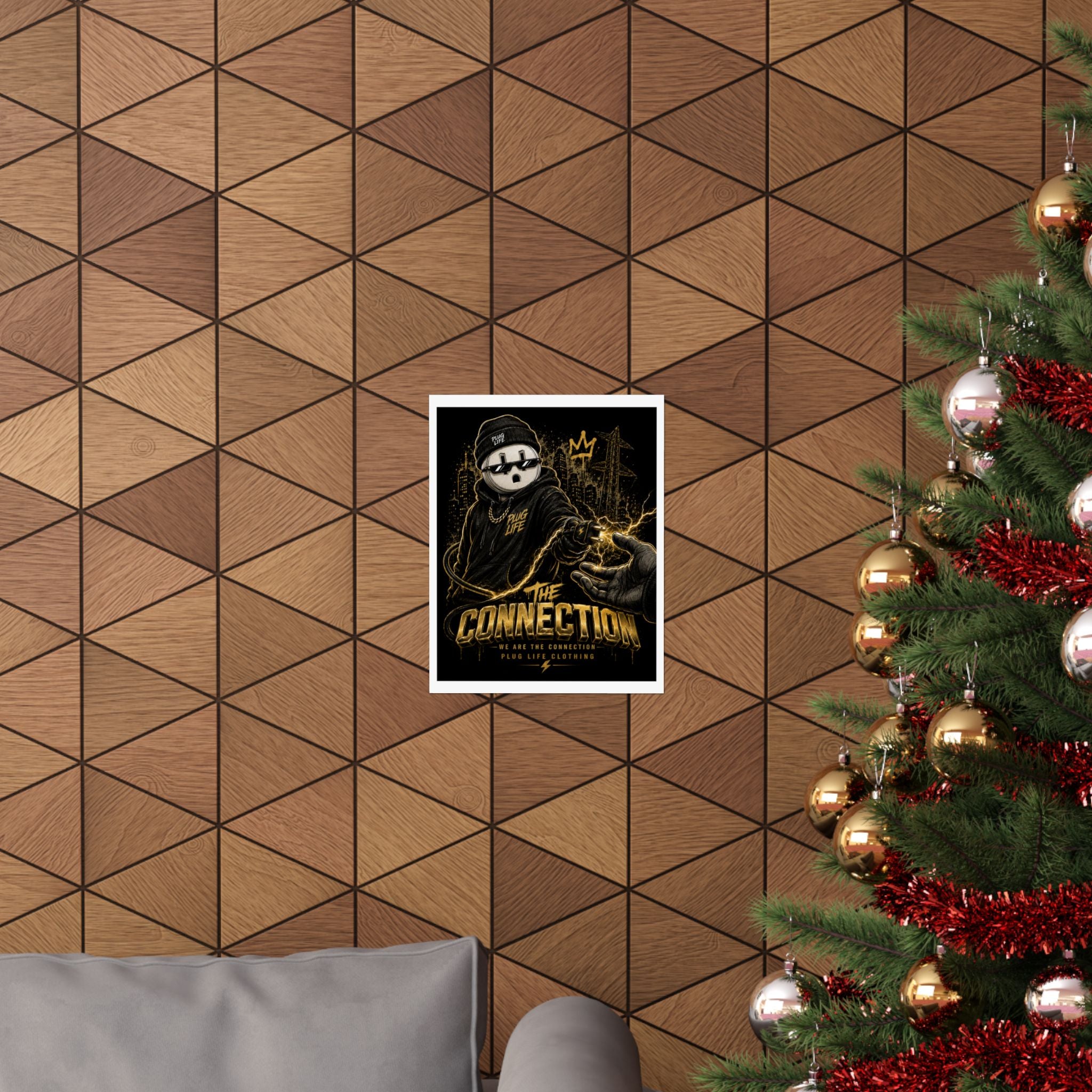 The Connection Poster — Plug Life Clothing Wall Art