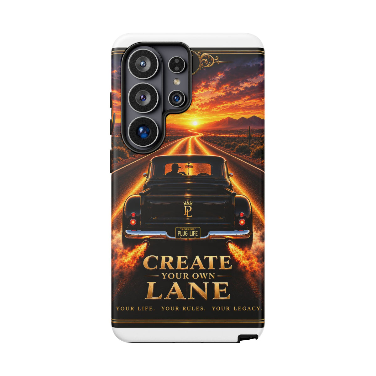 Plug Life Create Your Own Lane Phone Case — Premium Collection iPhone & Android Case
