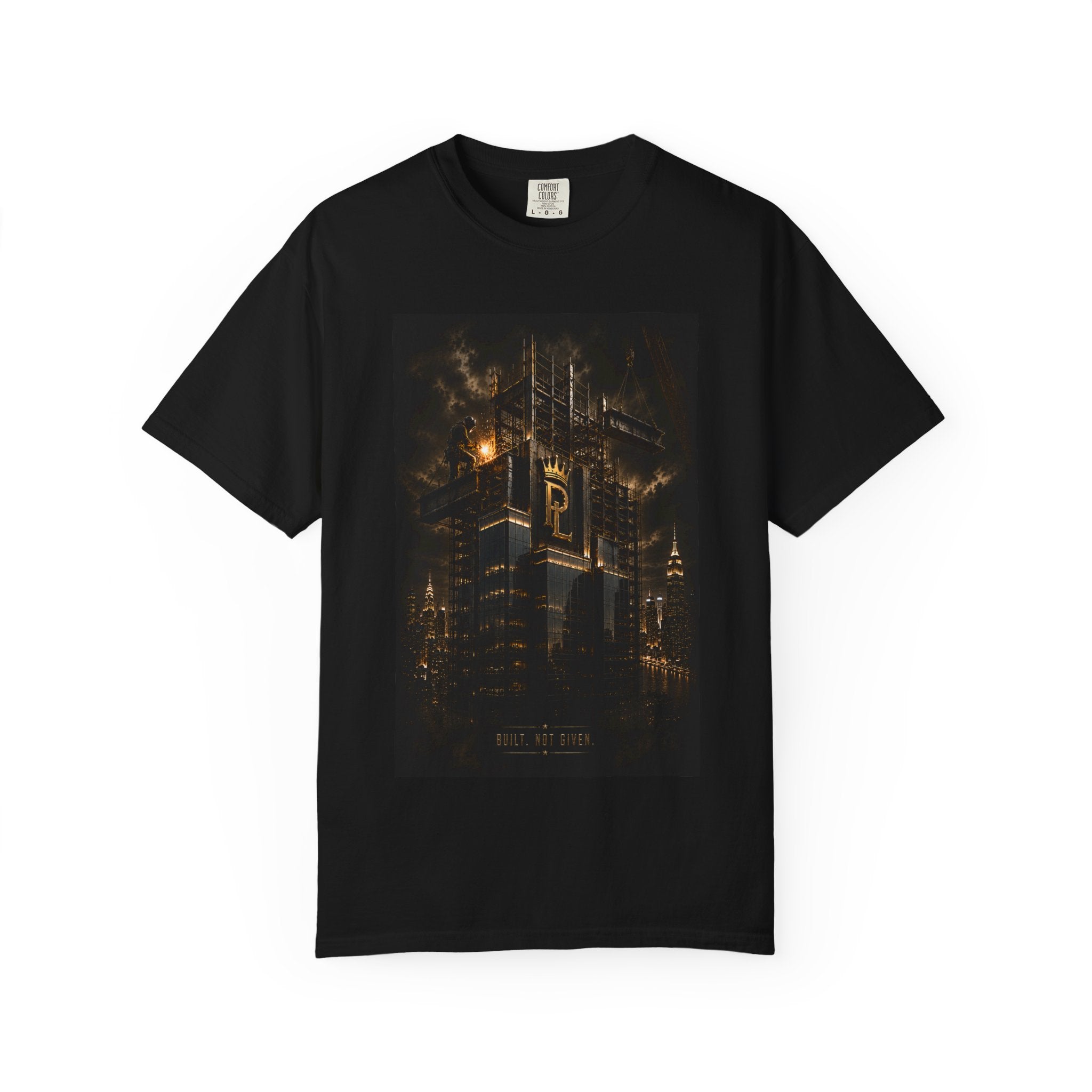 Plug Life Built Not Given Tee — Premium Collection Graphic T-Shirt