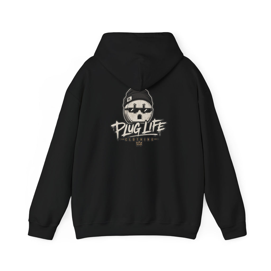 Copy of No Plug No Power Hoodie — Motivational Graphic Sweatshirt