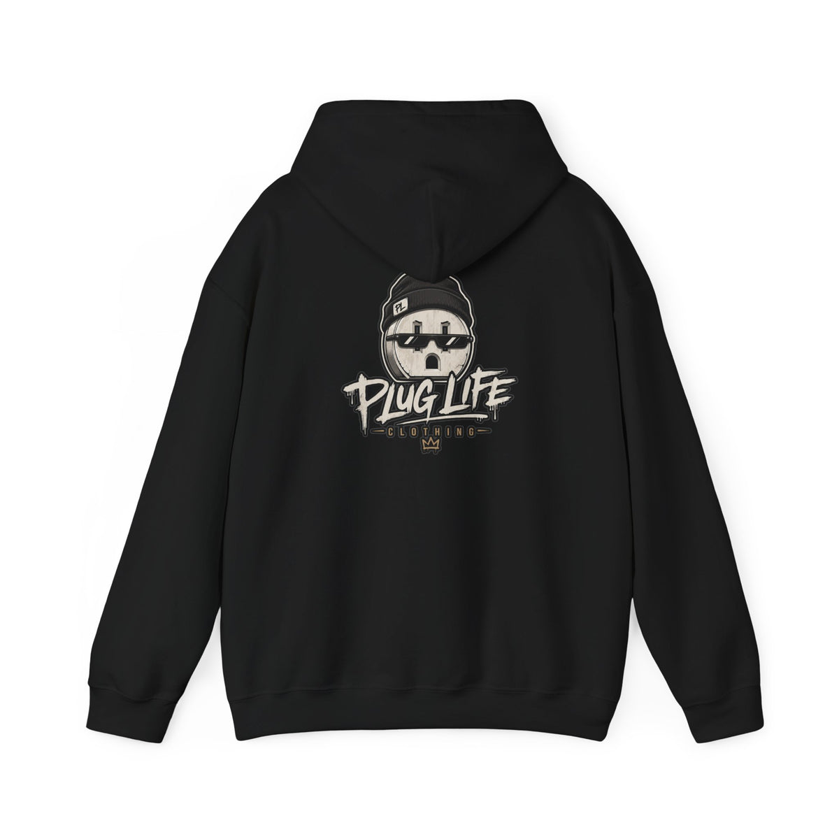 Copy of No Plug No Power Hoodie — Motivational Graphic Sweatshirt