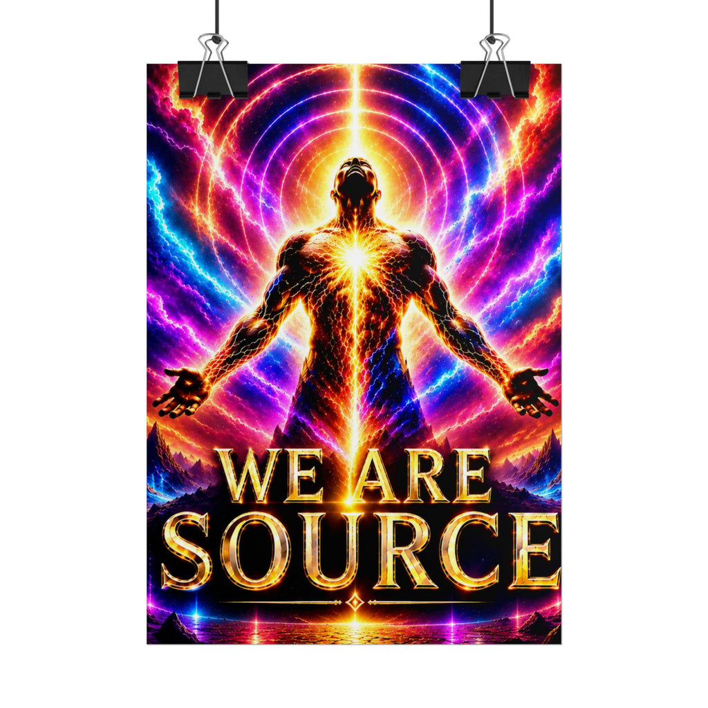 Plug Life We Are Source Poster — Premium Collection Wall Art