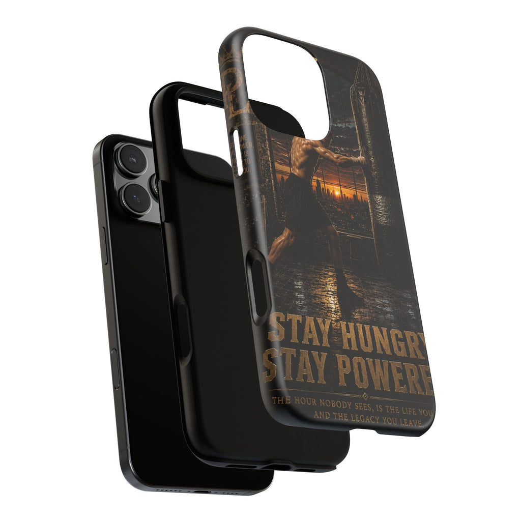 Plug Life Stay Hungry Stay Powered Phone Case — Premium Collection iPhone & Android Case