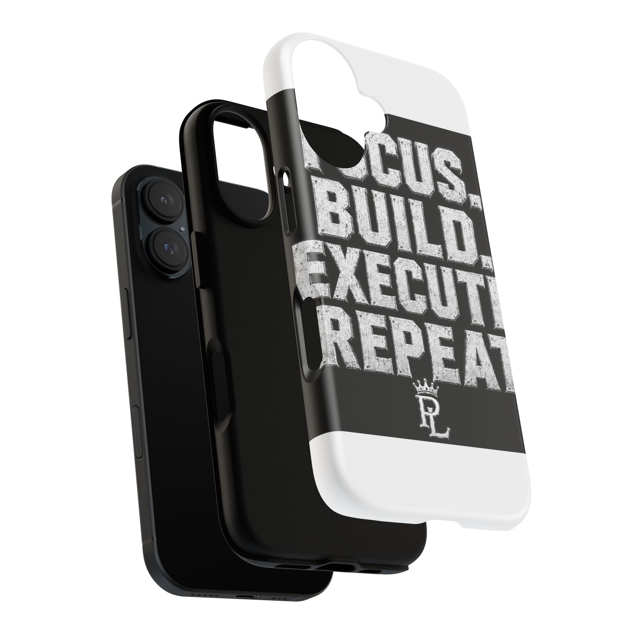 Plug Life Focus Build Execute Repeat Phone Case — Premium Collection iPhone & Android Case