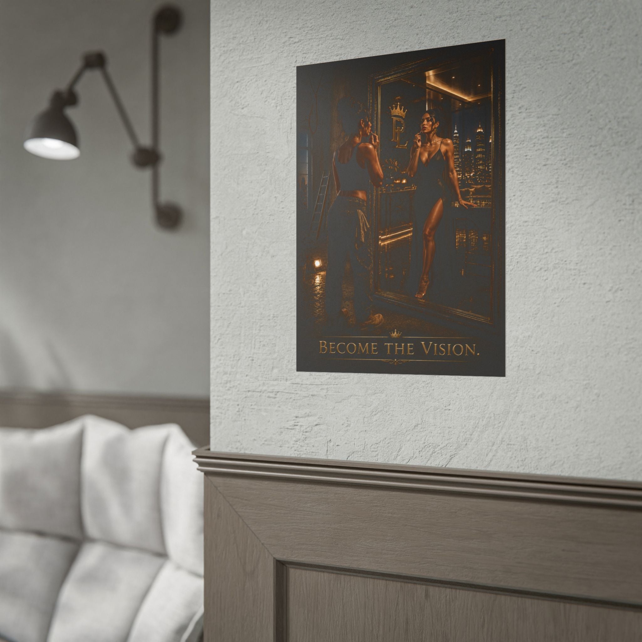 Plug Life Become The Vision Poster — Premium Collection Wall Art