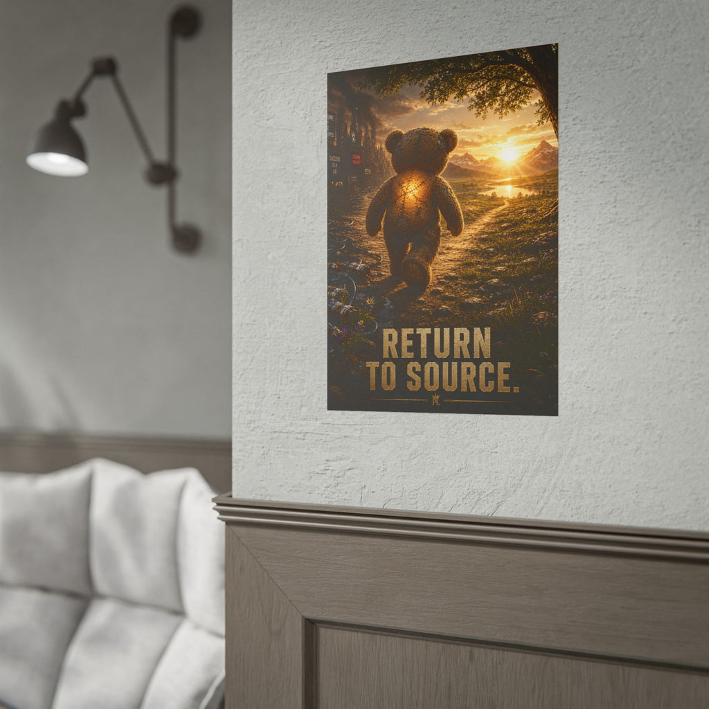 Plug Life Return To Source Poster — Premium Collection Wall Art
