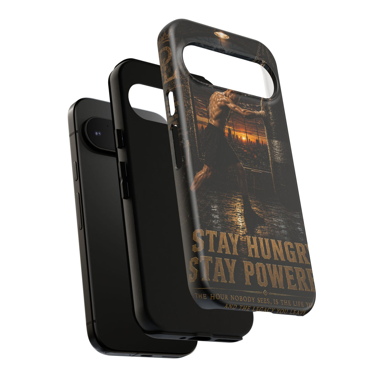 Plug Life Stay Hungry Stay Powered Phone Case — Premium Collection iPhone & Android Case