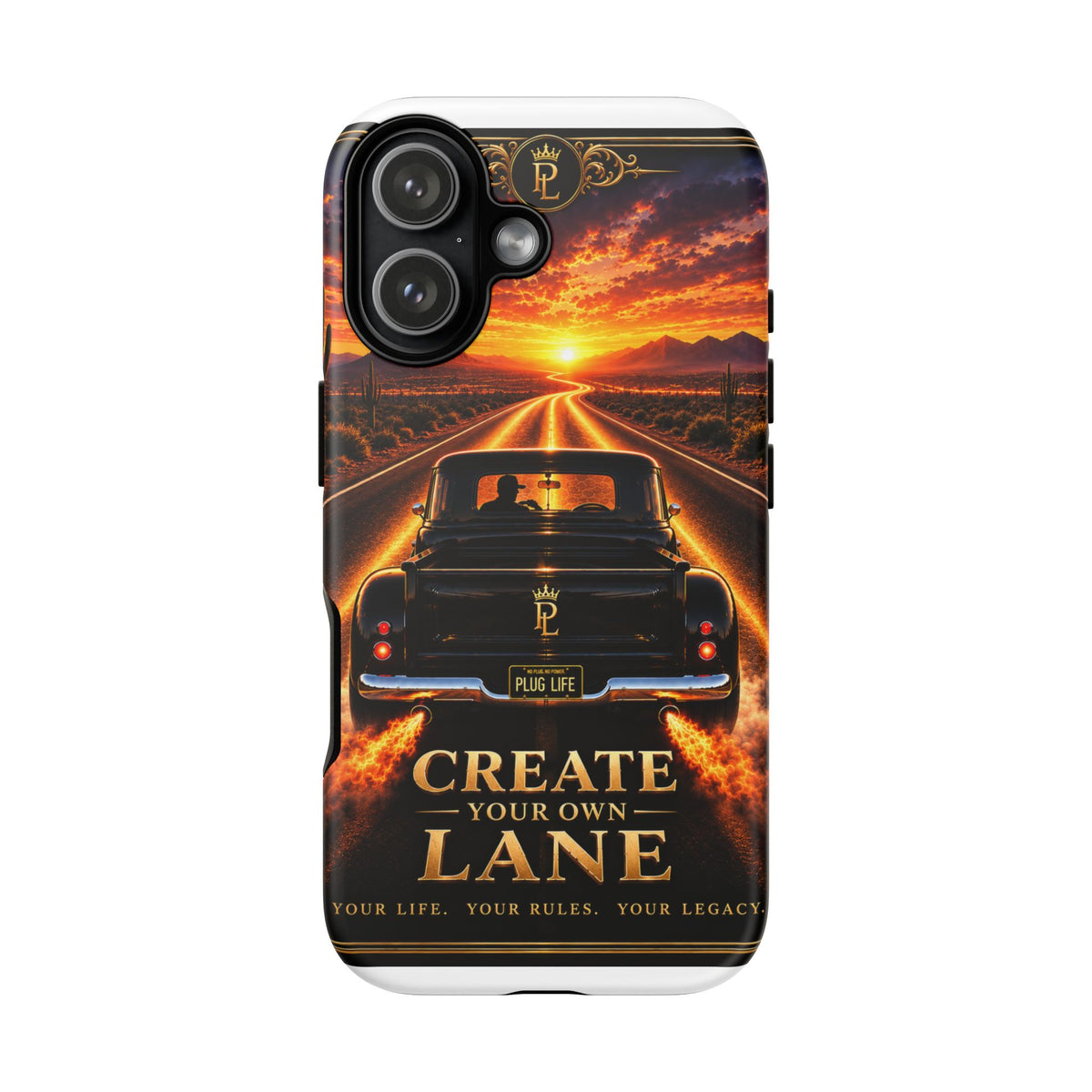 Plug Life Create Your Own Lane Phone Case — Premium Collection iPhone & Android Case
