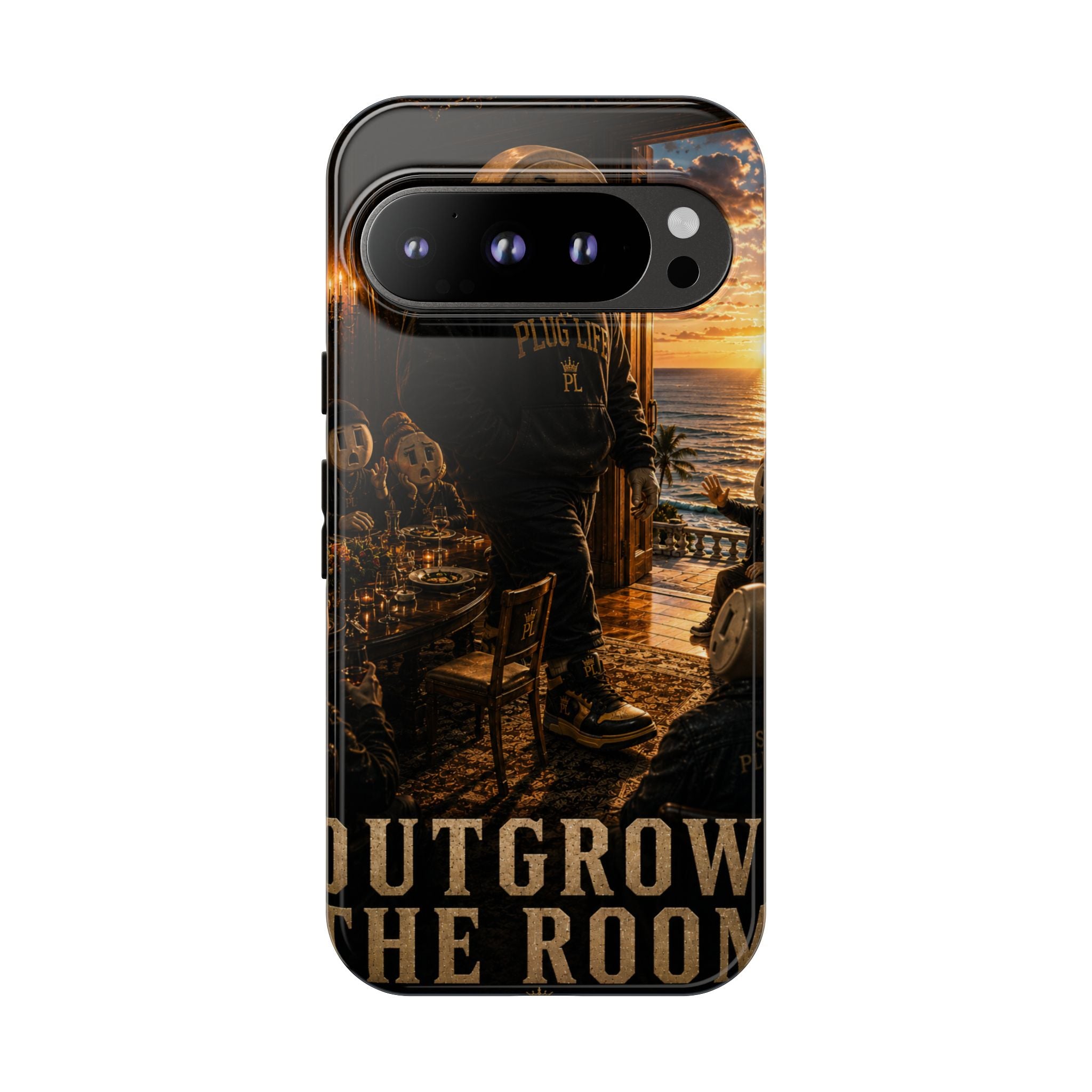 Plug Life Outgrow The Room Phone Case — Premium Collection iPhone & Android Case