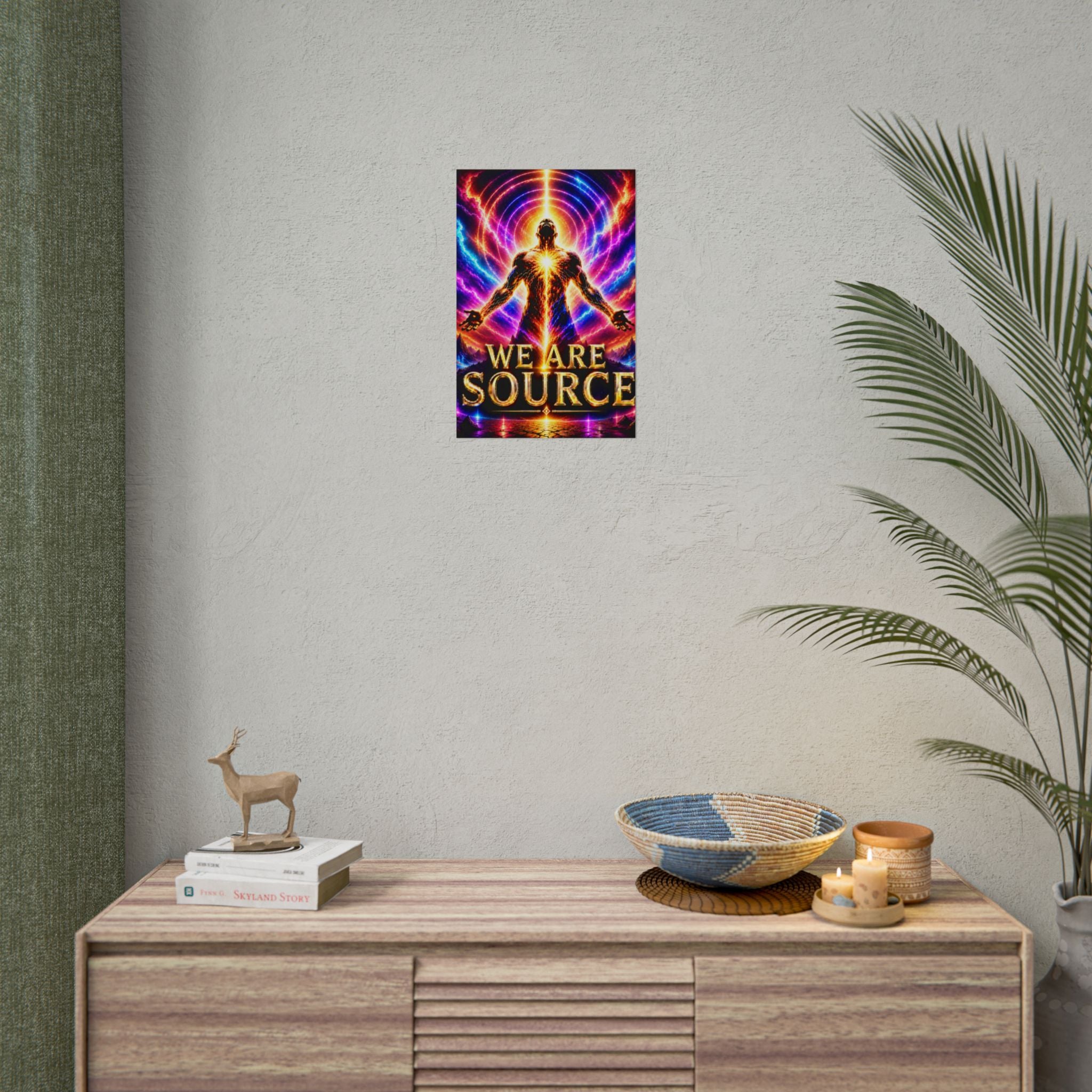 Plug Life We Are Source Poster — Premium Collection Wall Art