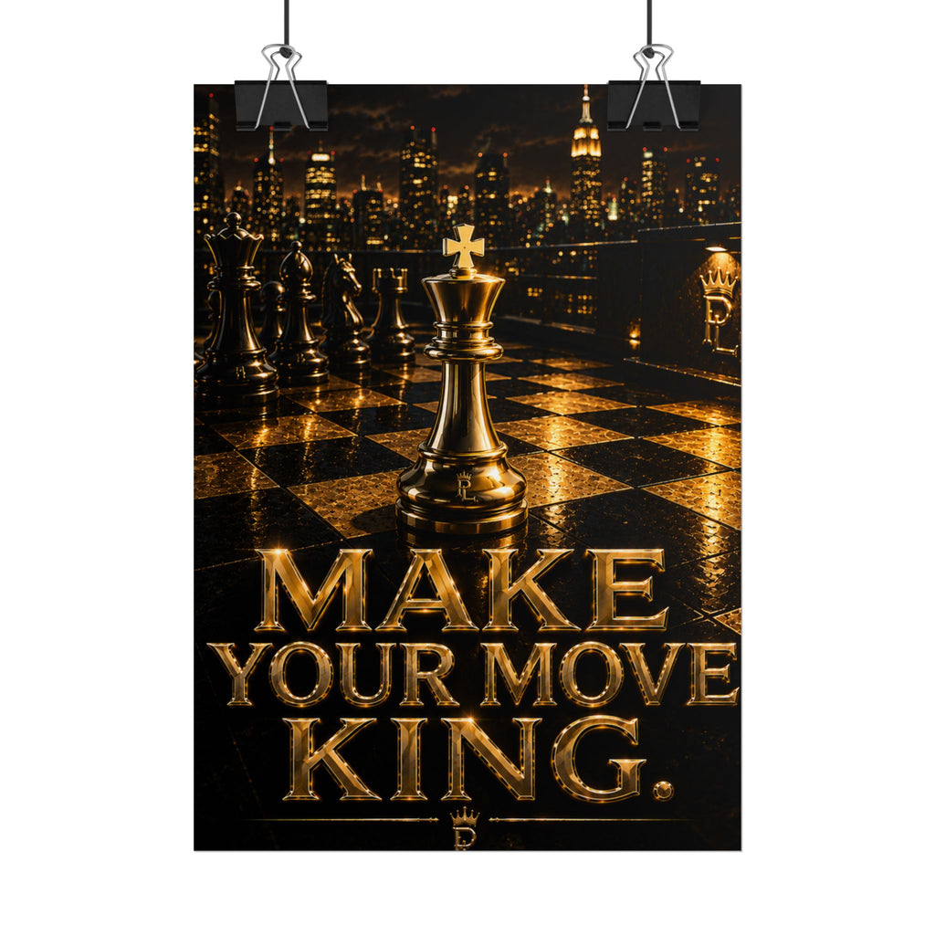 Plug Life Make Your Move King Poster — Premium Collection Wall Art