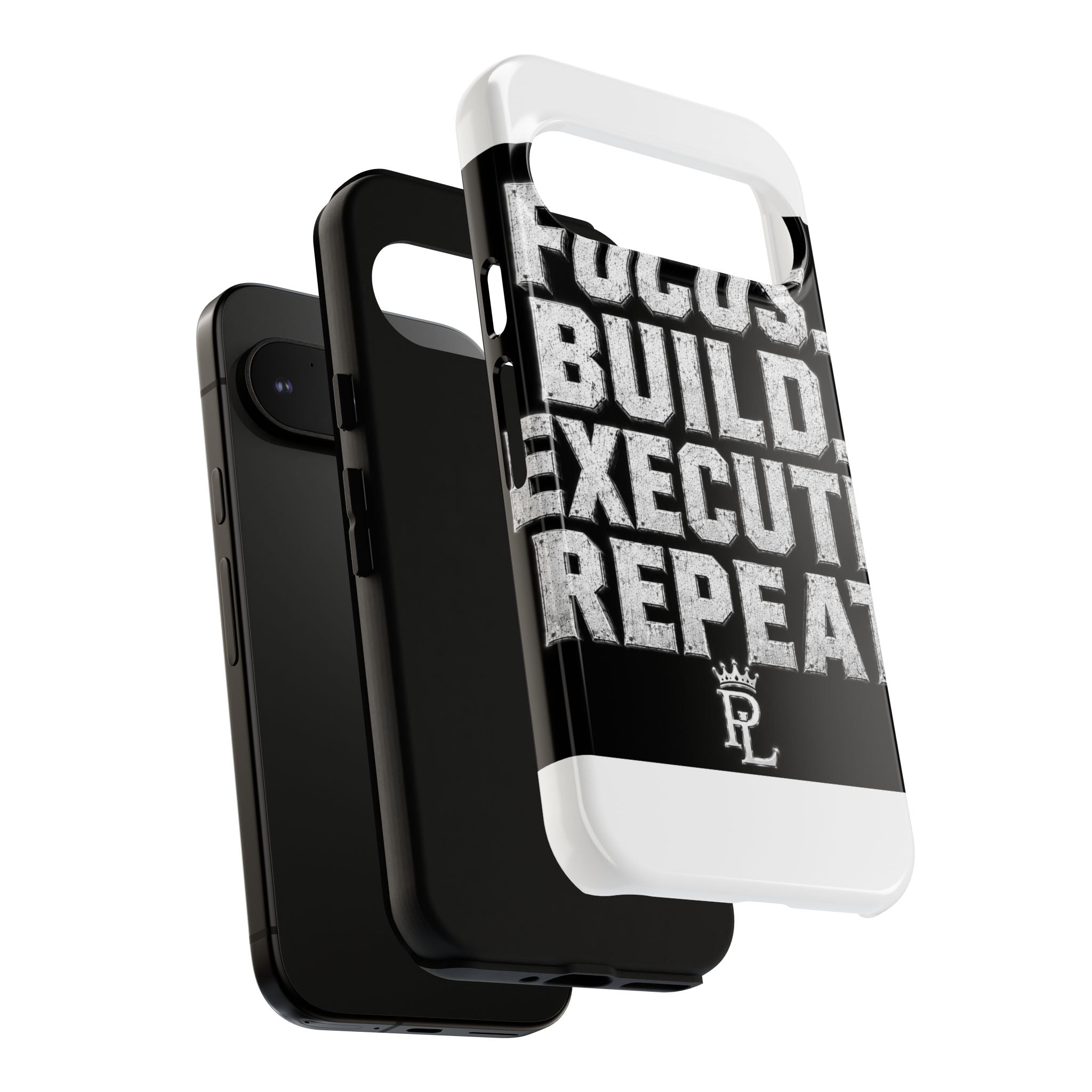 Plug Life Focus Build Execute Repeat Phone Case — Premium Collection iPhone & Android Case