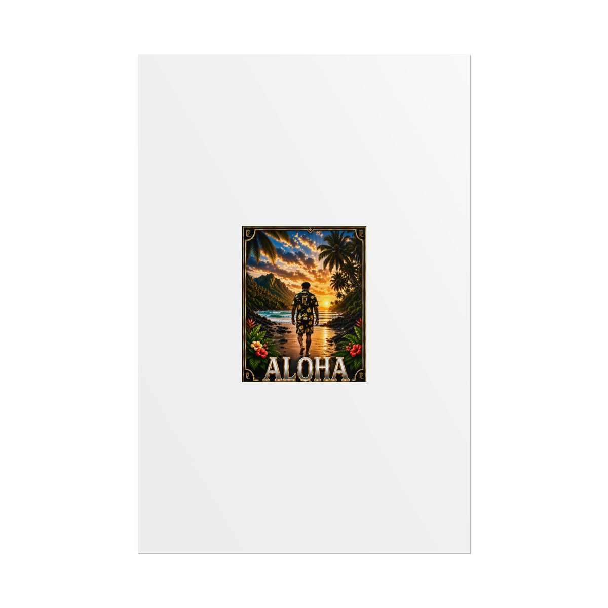 Plug Life Aloha Poster — Premium Collection Wall Art
