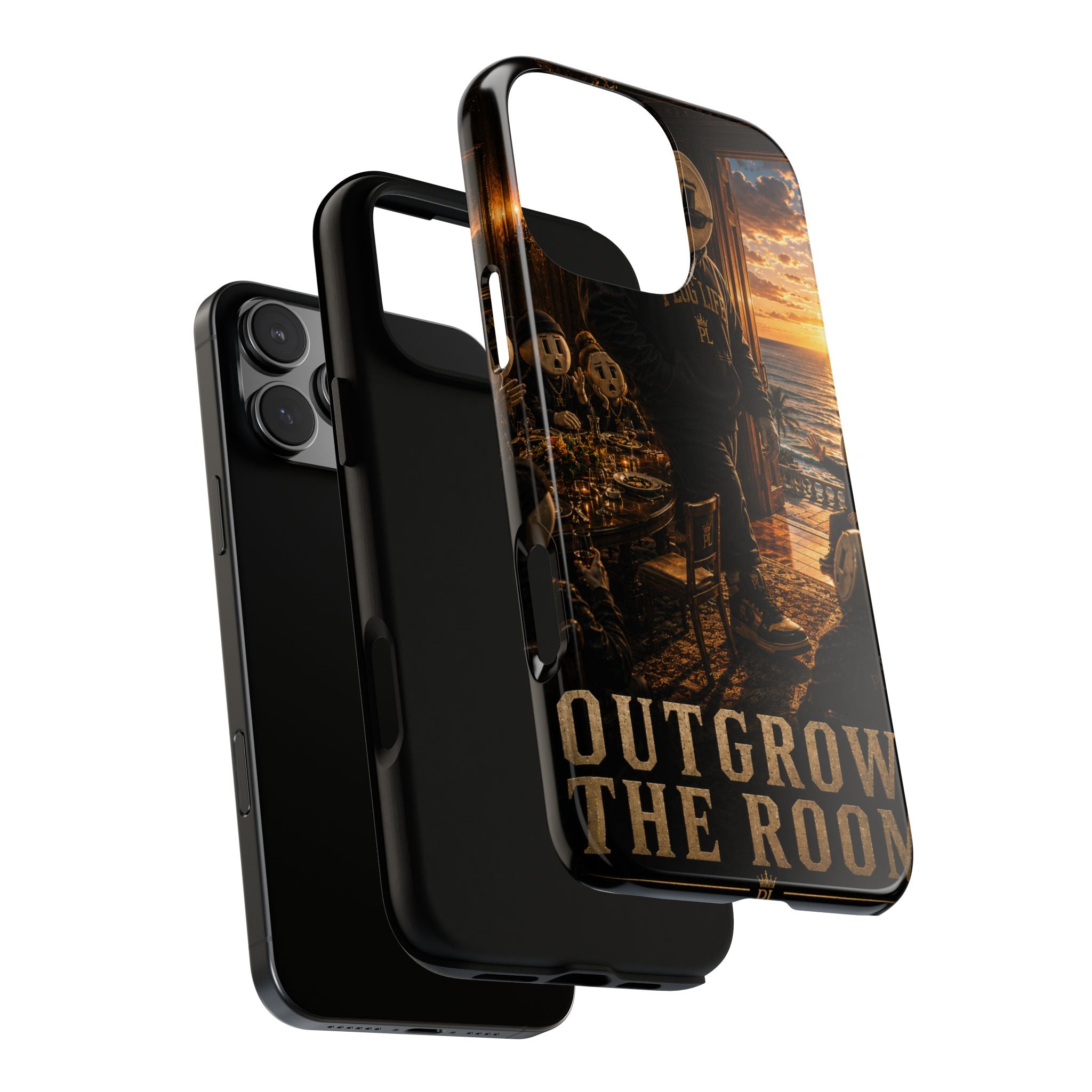 Plug Life Outgrow The Room Phone Case — Premium Collection iPhone & Android Case