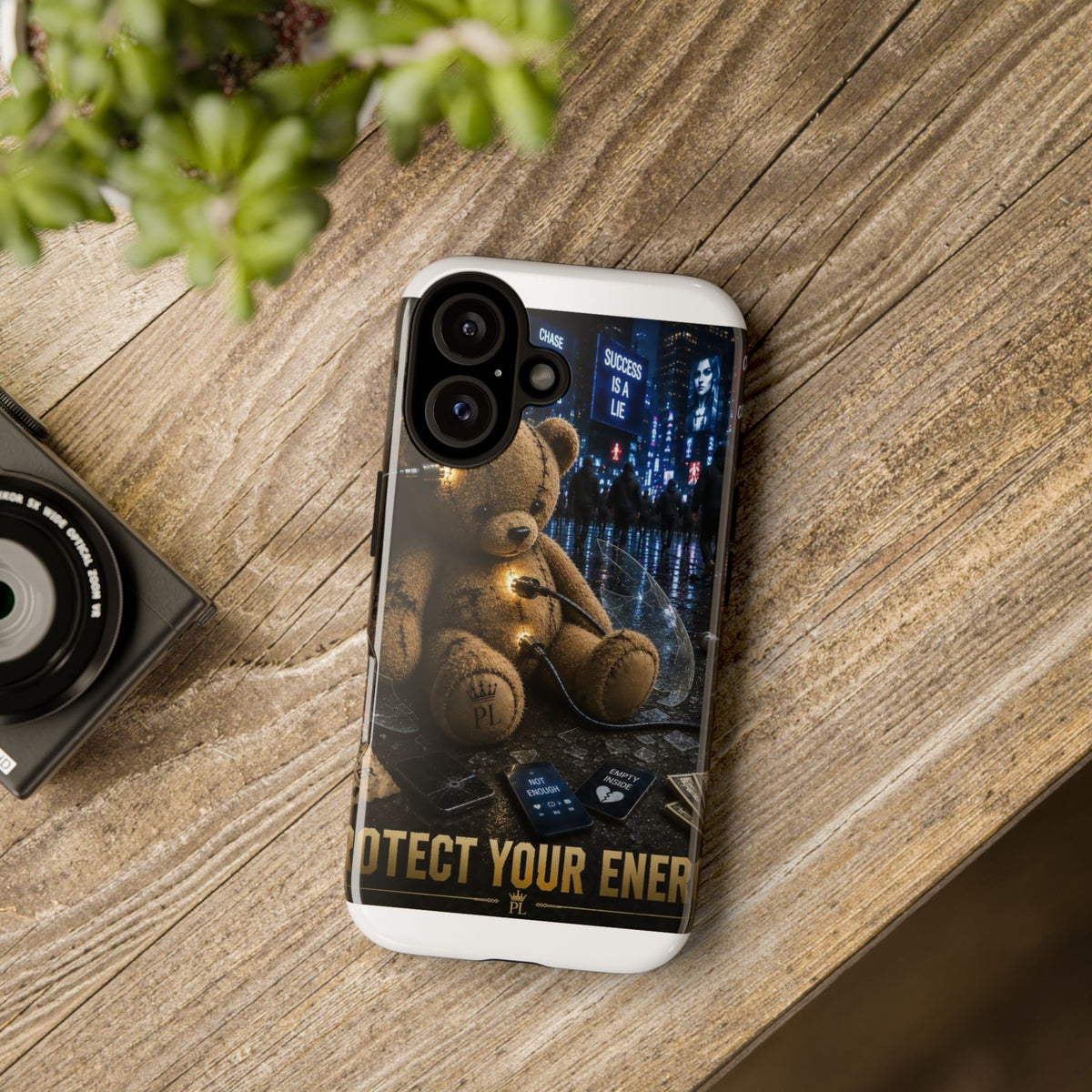 Plug Life Protect Your Energy Phone Case — Premium Collection iPhone & Android Case