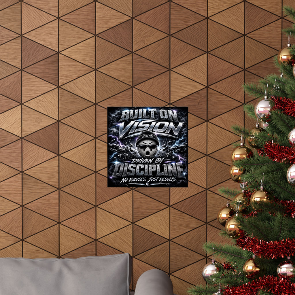 Plug Life Luxury Logo Poster — Premium Collection Wall Art