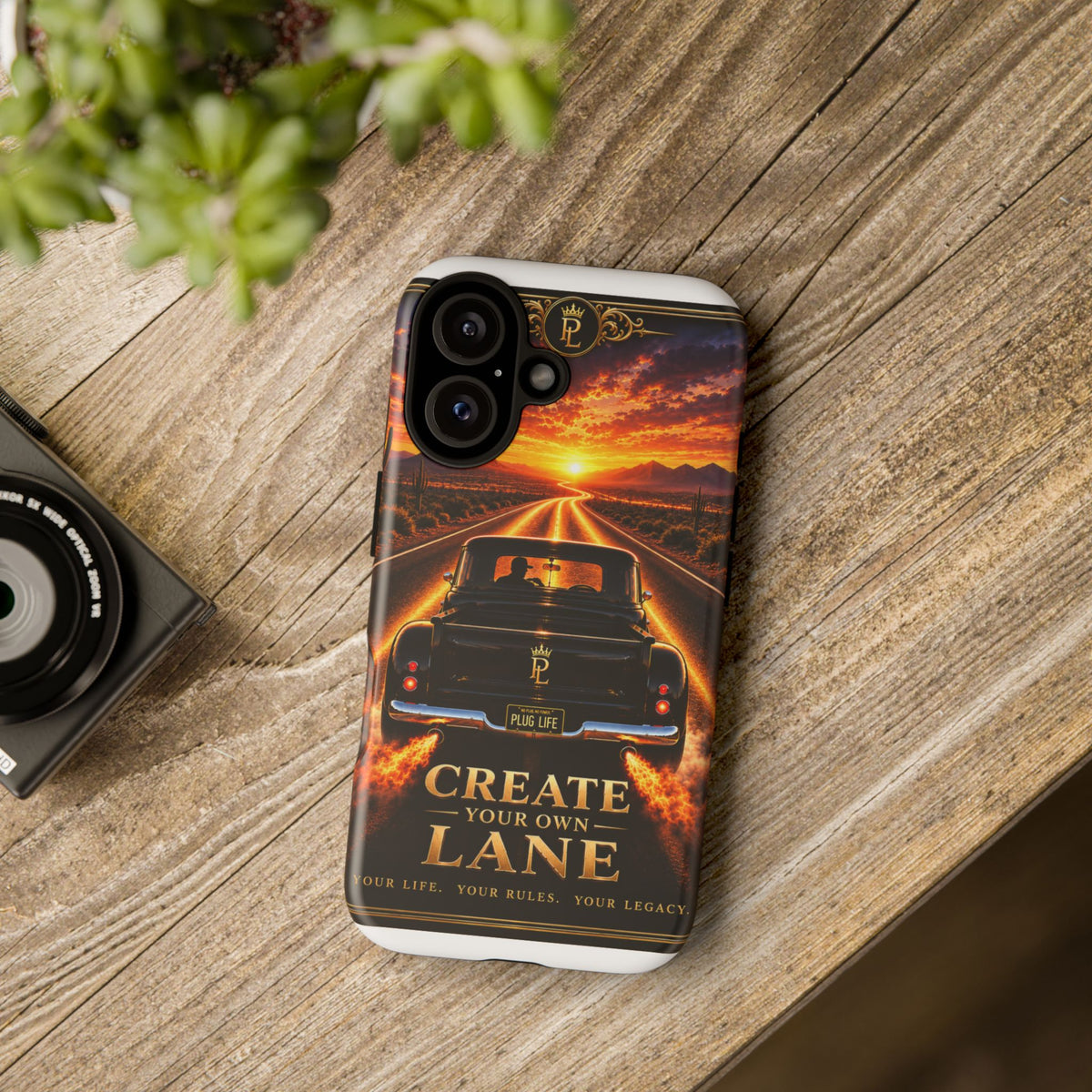 Plug Life Create Your Own Lane Phone Case — Premium Collection iPhone & Android Case