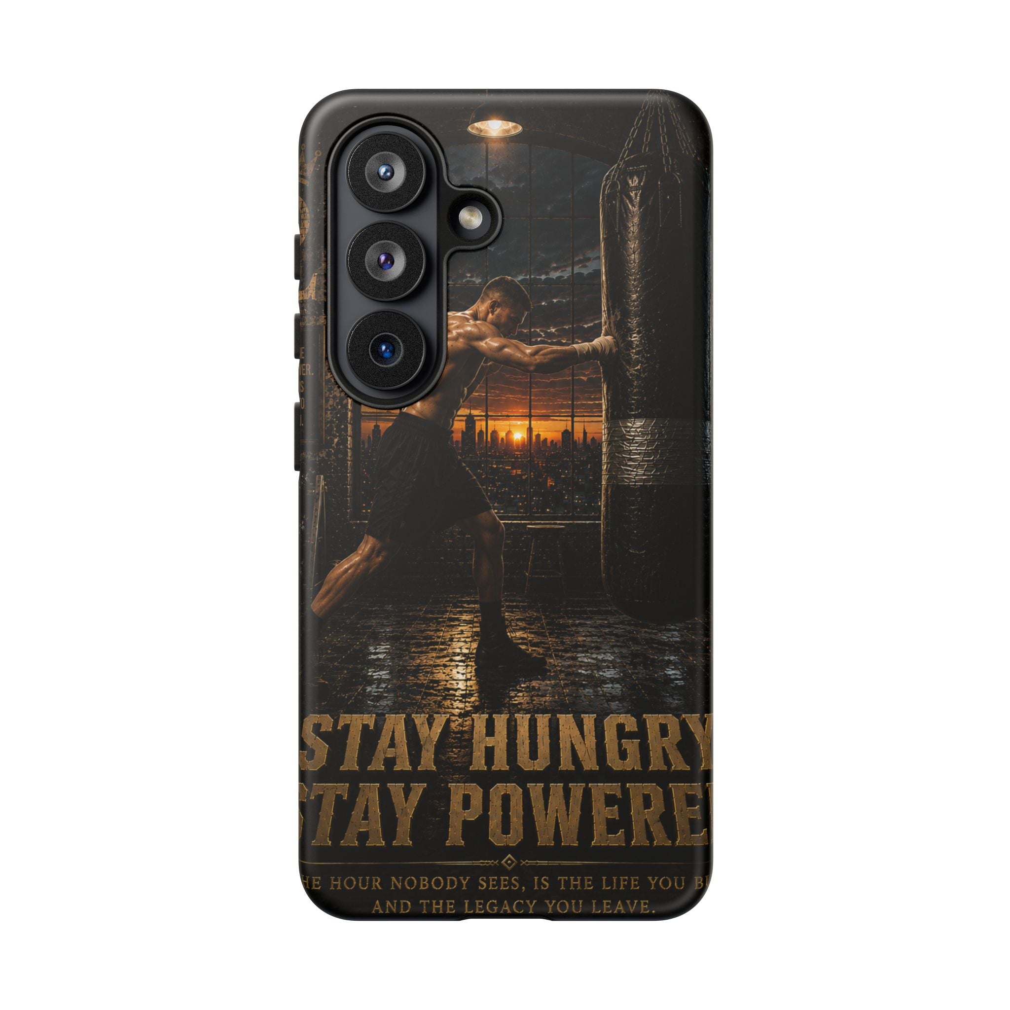 Plug Life Stay Hungry Stay Powered Phone Case — Premium Collection iPhone & Android Case