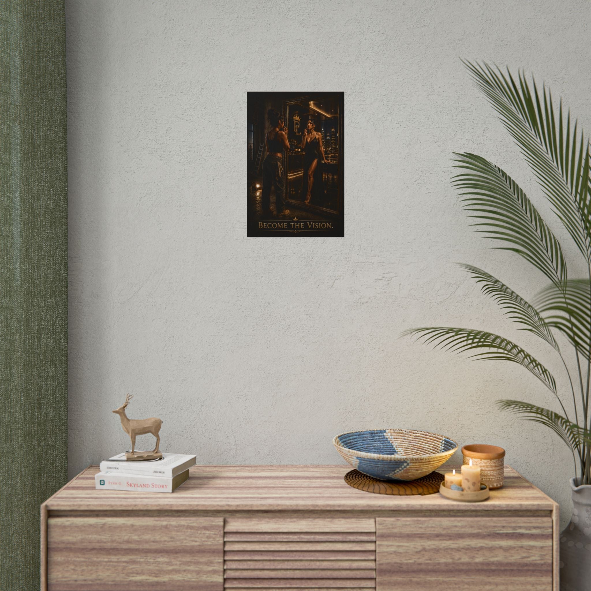 Plug Life Become The Vision Poster — Premium Collection Wall Art