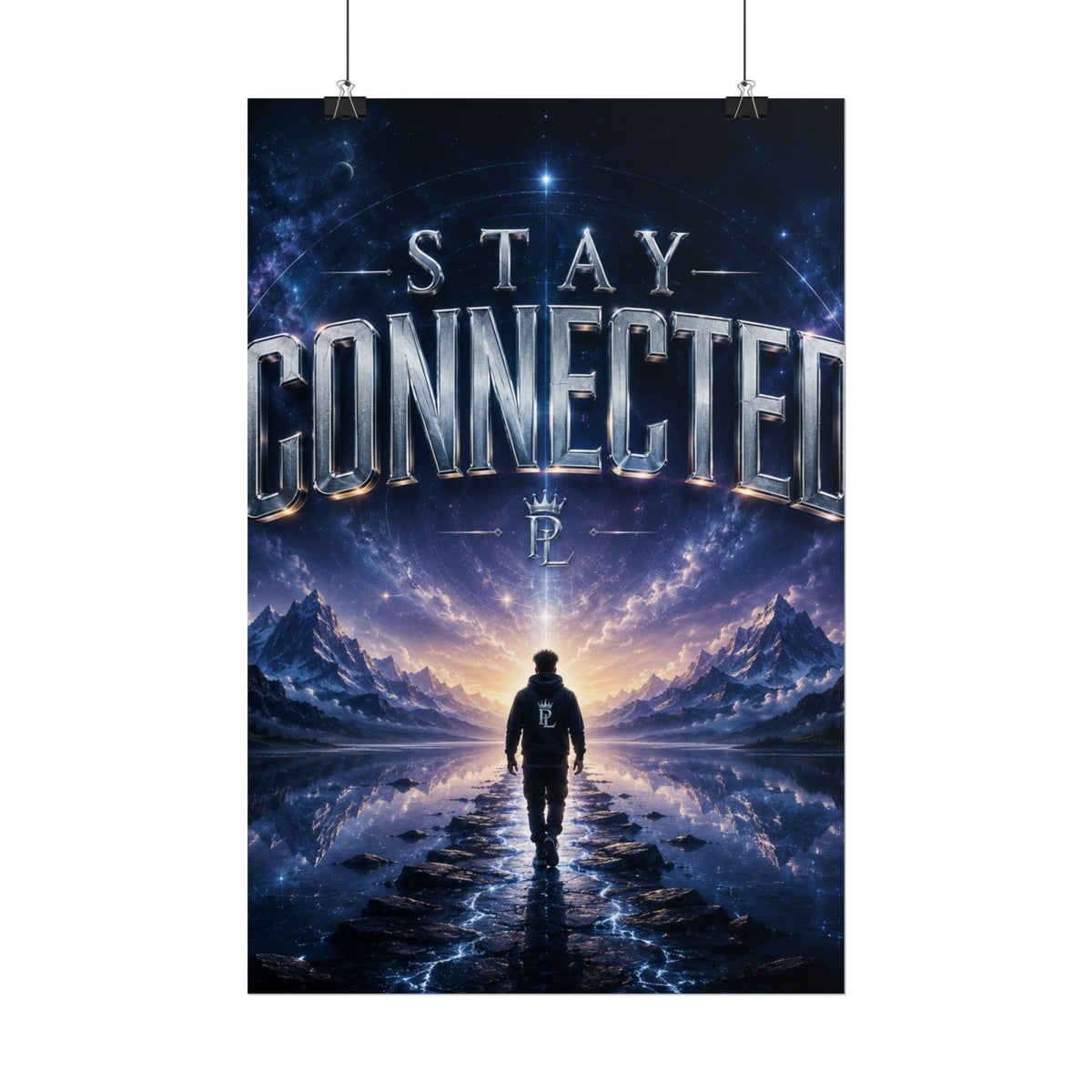 Plug Life Stay Connected Poster — Premium Collection Wall Art