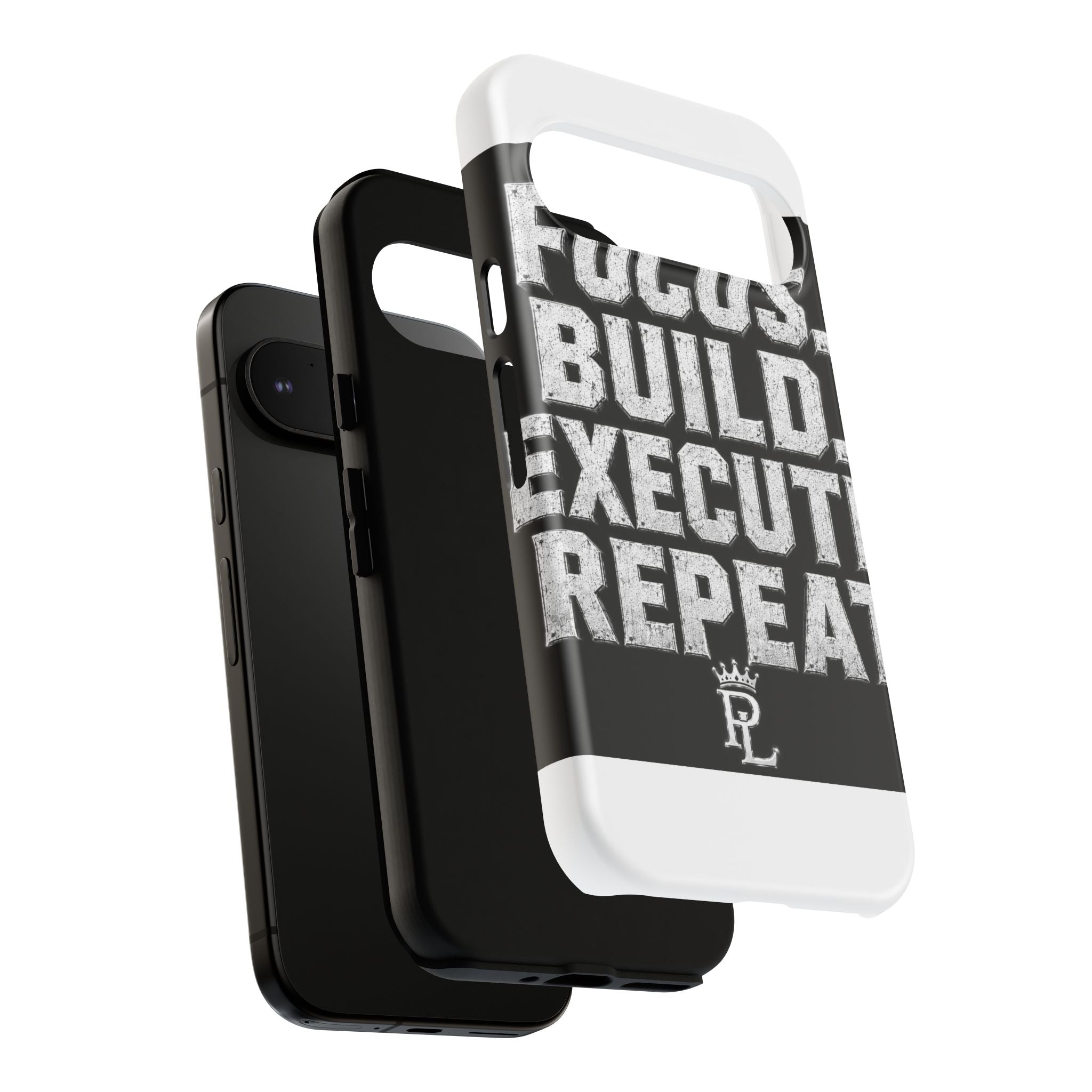 Plug Life Focus Build Execute Repeat Phone Case — Premium Collection iPhone & Android Case