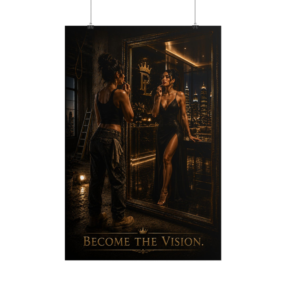 Plug Life Become The Vision Poster — Premium Collection Wall Art