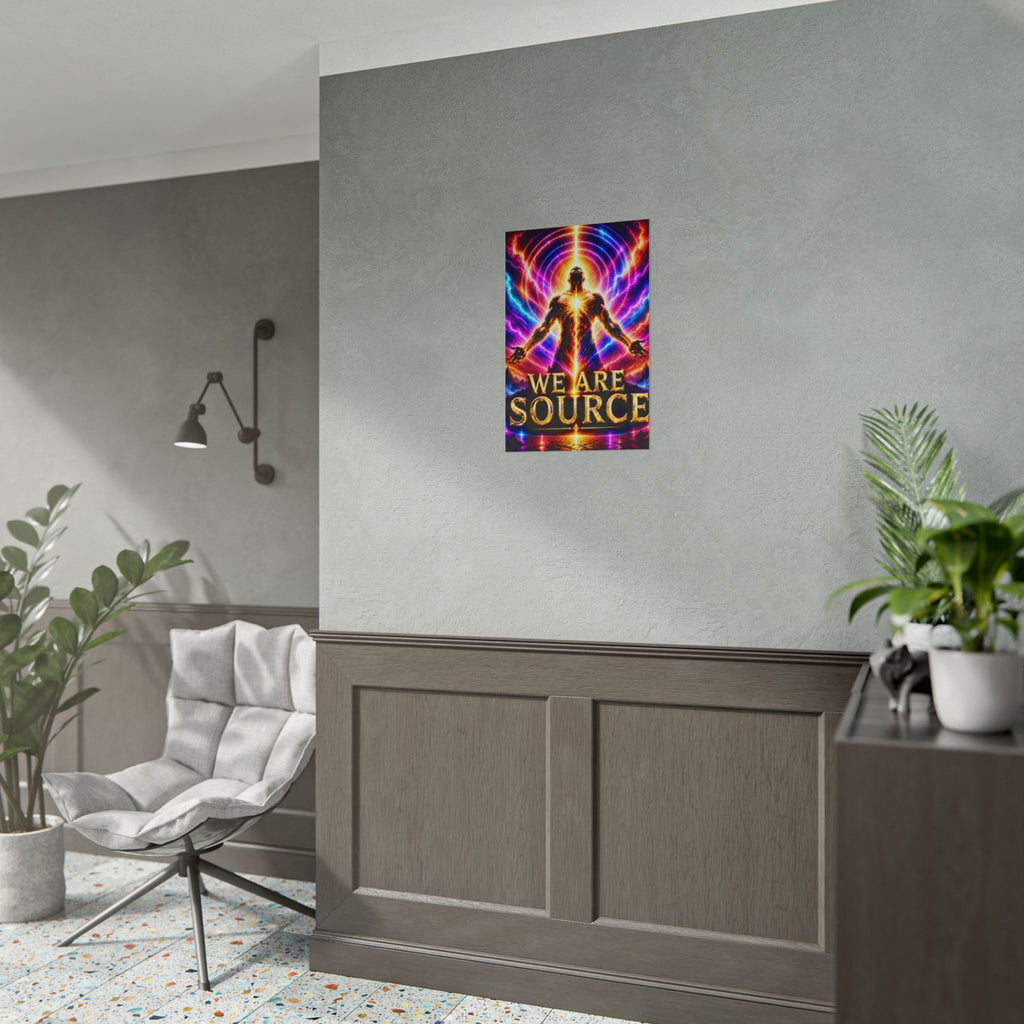 Plug Life We Are Source Poster — Premium Collection Wall Art