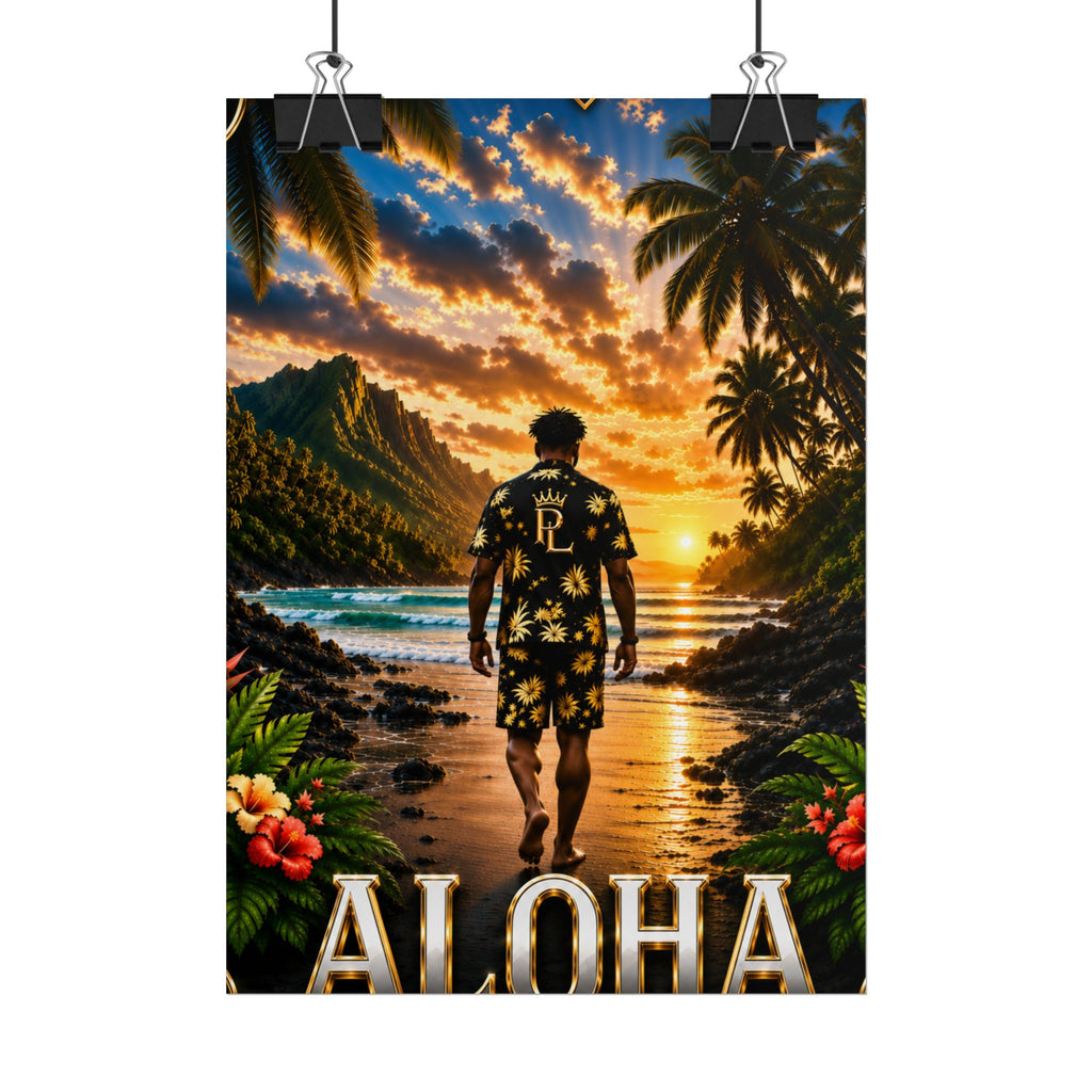 Plug Life Aloha Poster — Premium Collection Wall Art