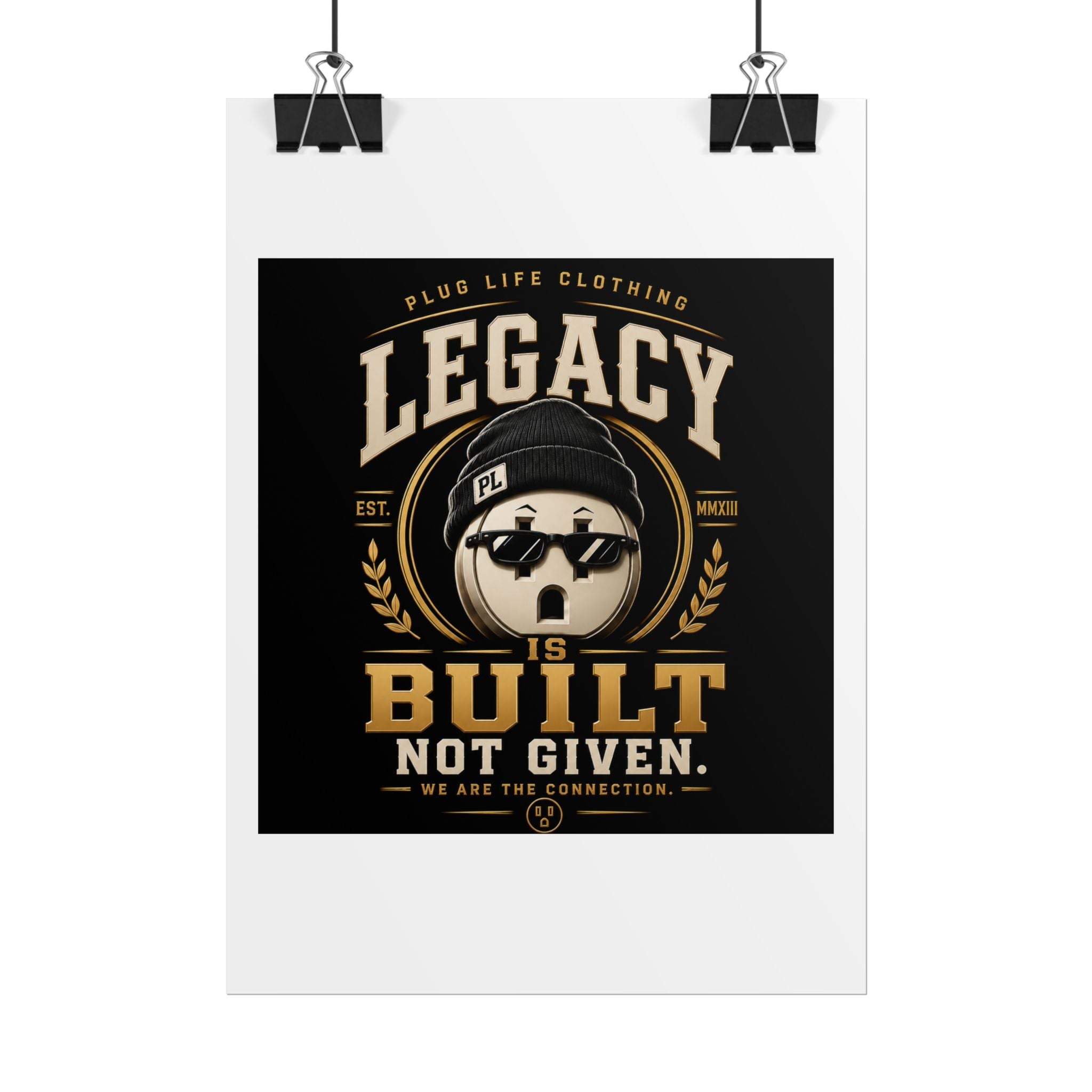 Plug Life Legacy Poster — Premium Collection Wall Art