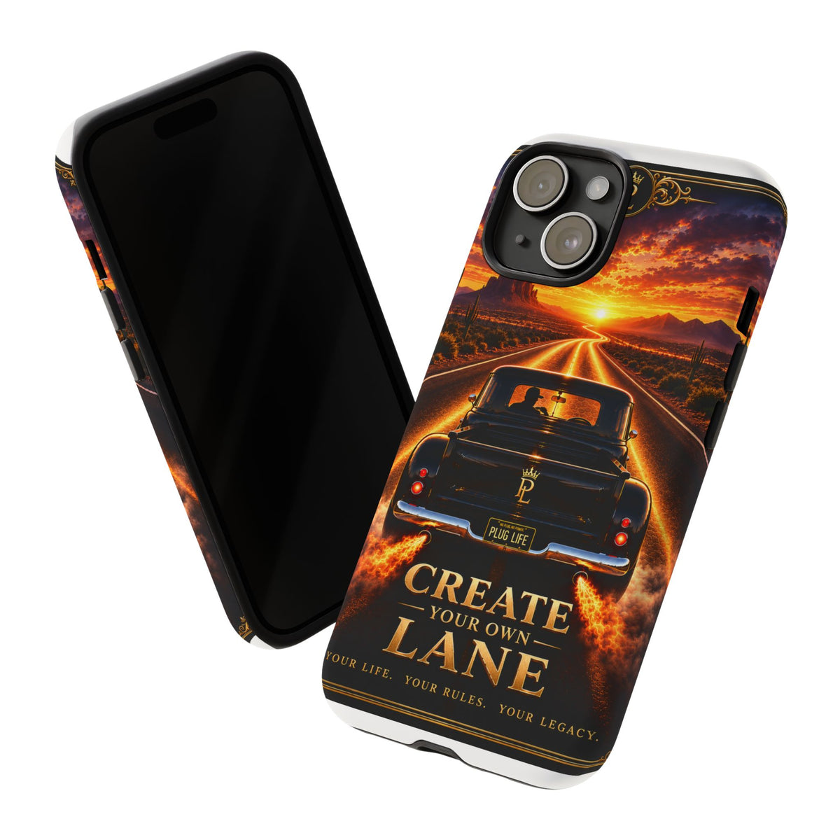 Plug Life Create Your Own Lane Phone Case — Premium Collection iPhone & Android Case