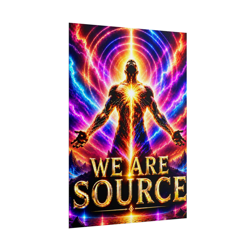 Plug Life We Are Source Poster — Premium Collection Wall Art