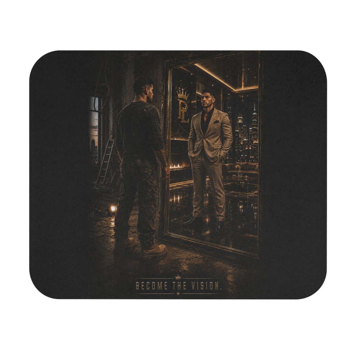 Plug Life Become The Vision II Mouse Pad — Premium Collection Desk Accessory