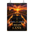 Plug Life Create Your Own Lane Poster — Premium Collection Wall Art