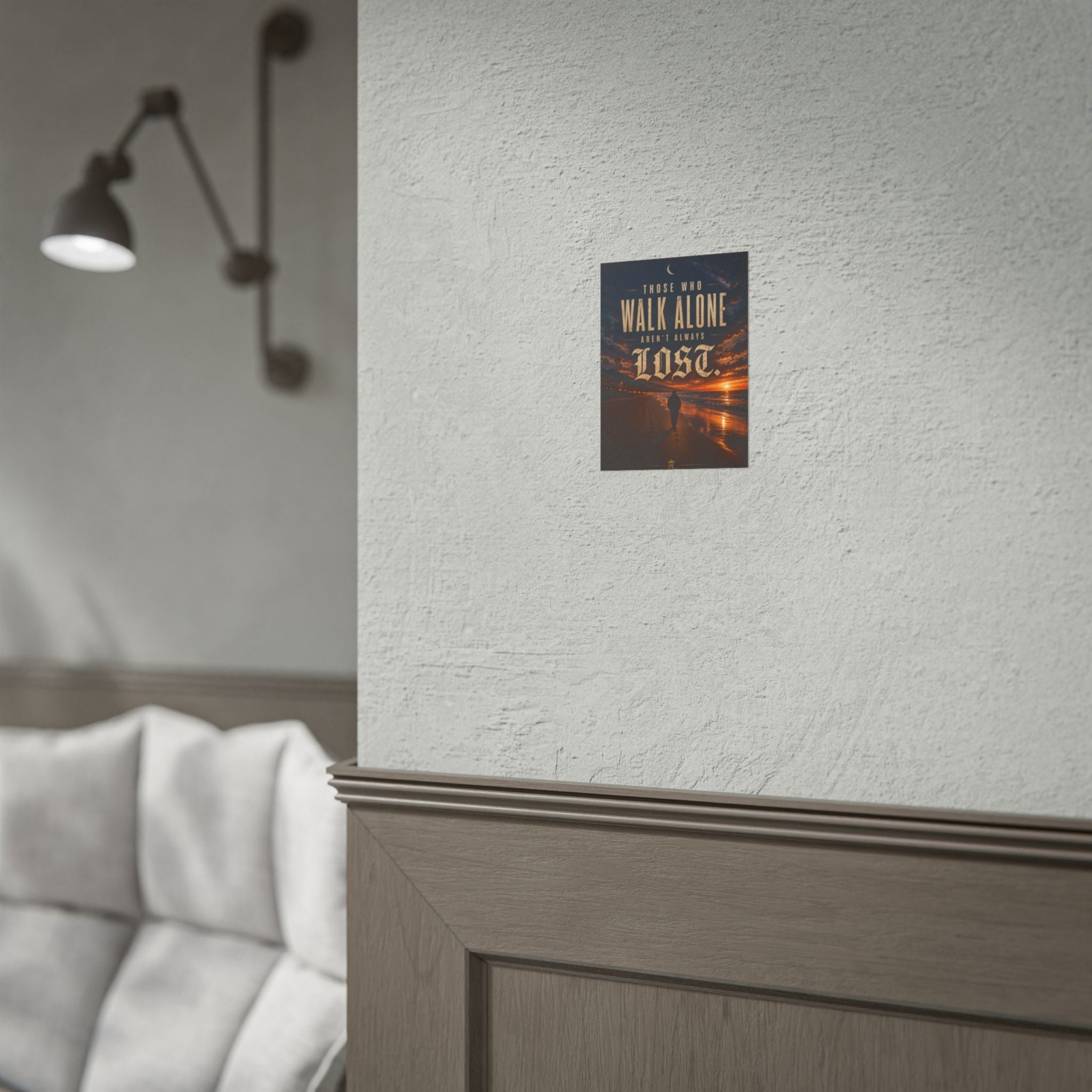 Plug Life Walk Alone Poster — Premium Collection Wall Art