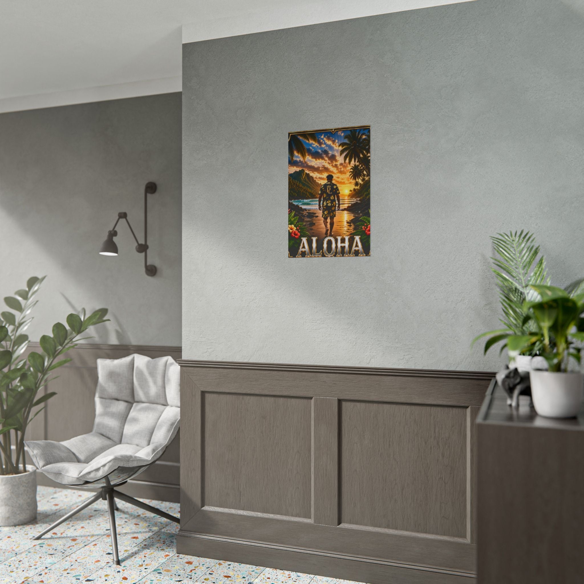 Plug Life Aloha Poster — Premium Collection Wall Art