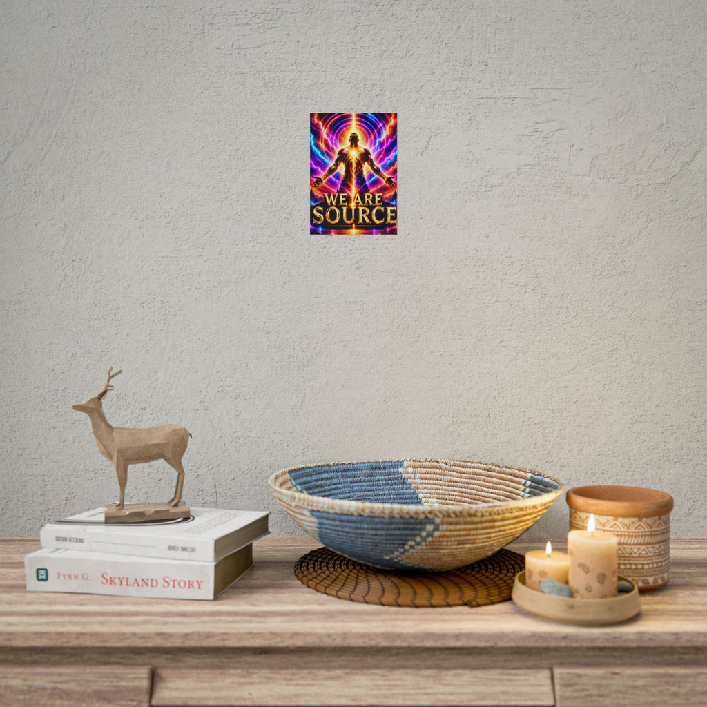 Plug Life We Are Source Poster — Premium Collection Wall Art