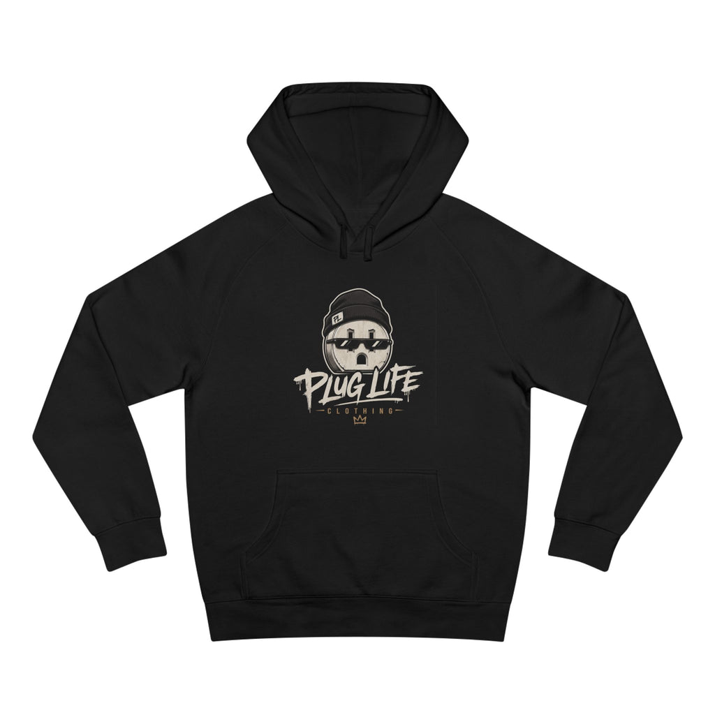 Plug Life Hoodie — Streetwear Skull Beanie Graphic Pullover