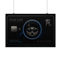 Plug Life Black Card Poster — Premium Collection Wall Art