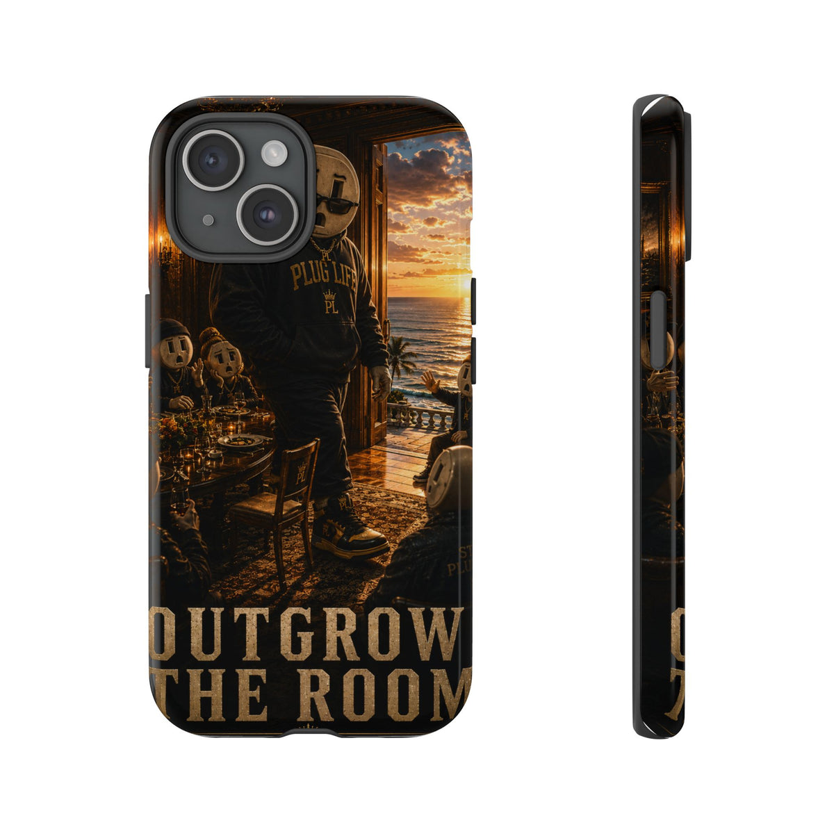 Plug Life Outgrow The Room Phone Case — Premium Collection iPhone & Android Case