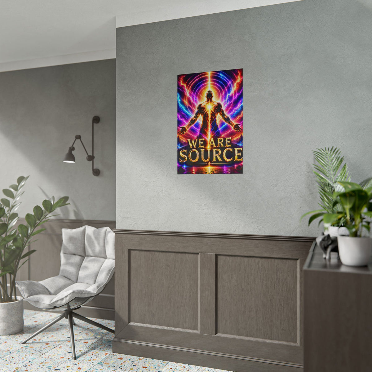 Plug Life We Are Source Poster — Premium Collection Wall Art